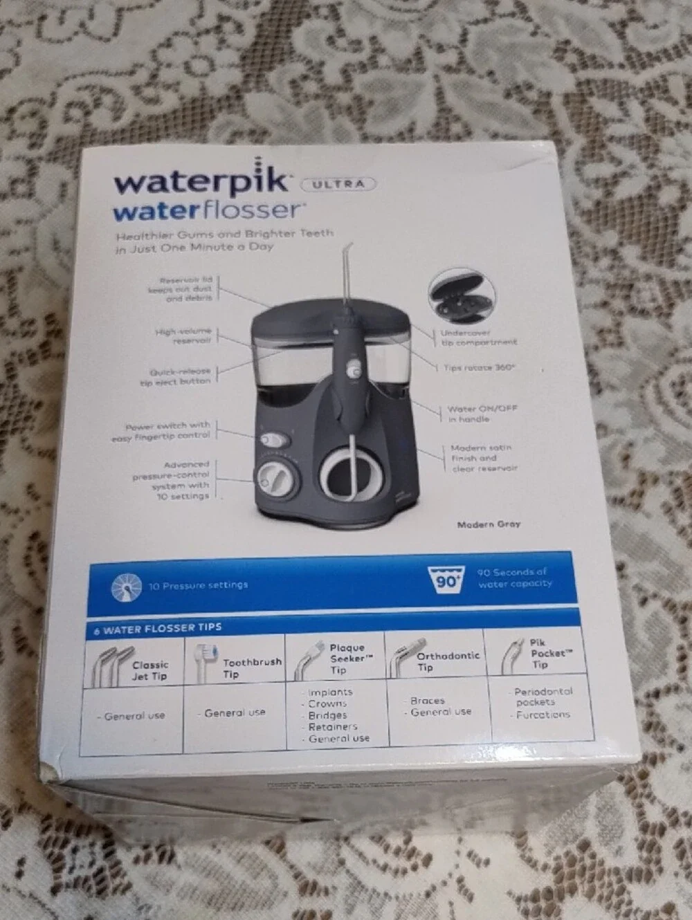 Waterpik Ultra Water Flosser - Gray